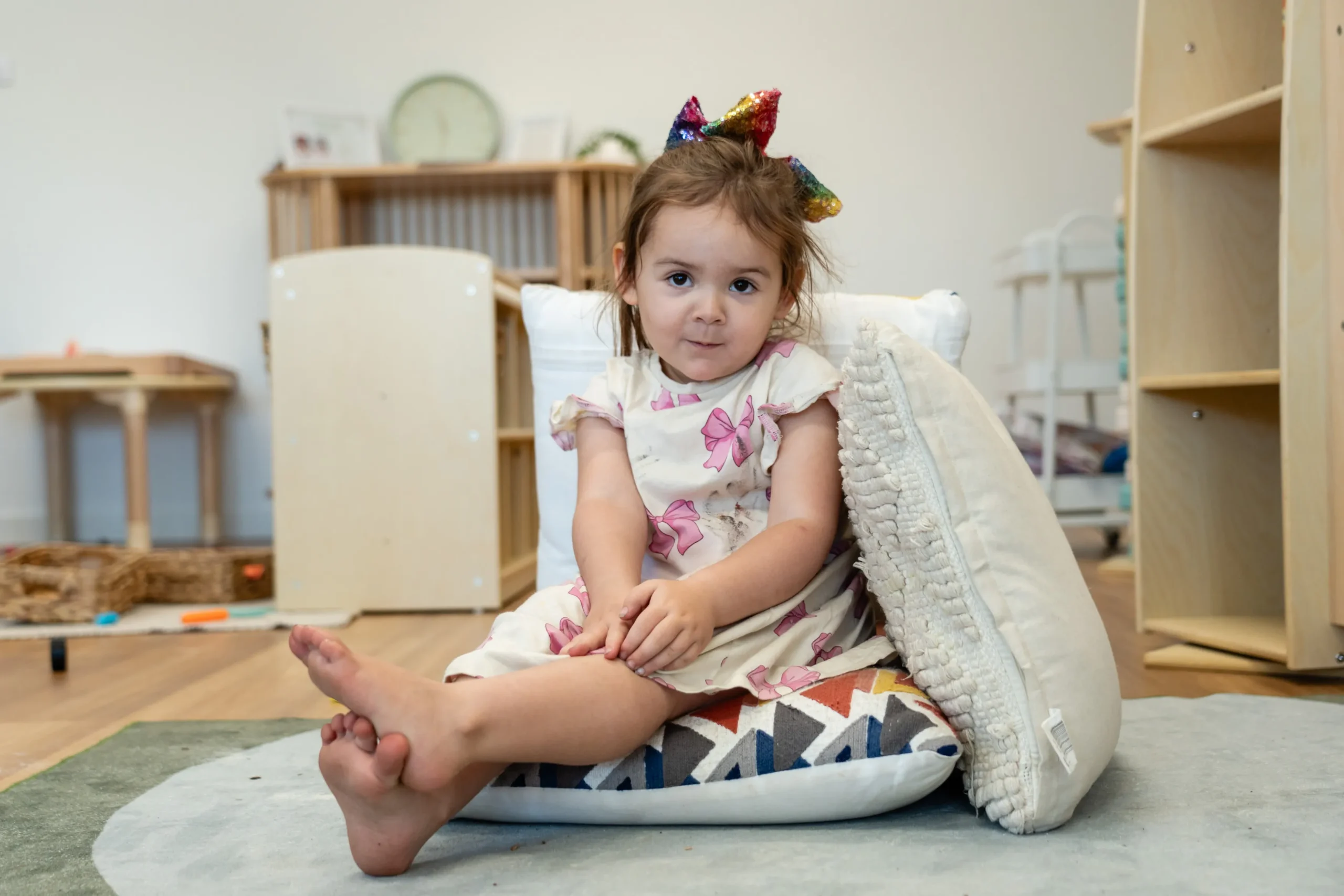 A happy smiling child